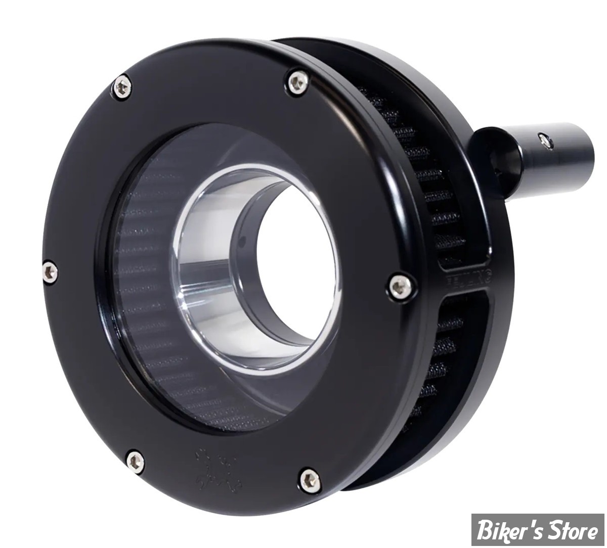 FILTRE A AIR FEULING - BIGTWIN 84/99 - SLIM BA AIR CLEANER KIT - CLEAR OUTER COVER - FILTRE NOIR / NOIR - 5564-S