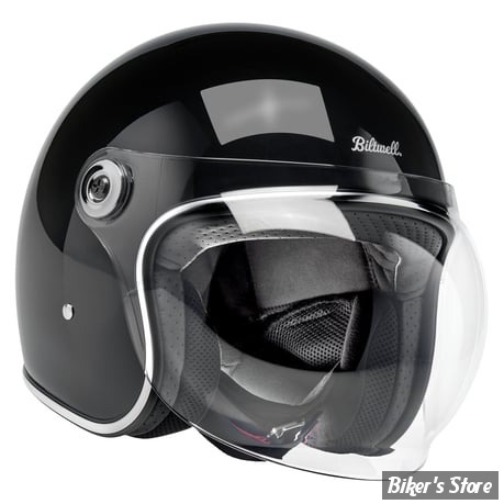 - CASQUE JET - BILTWELL - TAHOE - COULEUR : NOIR BRILLANT - ECE 22.06 - TAILLE L