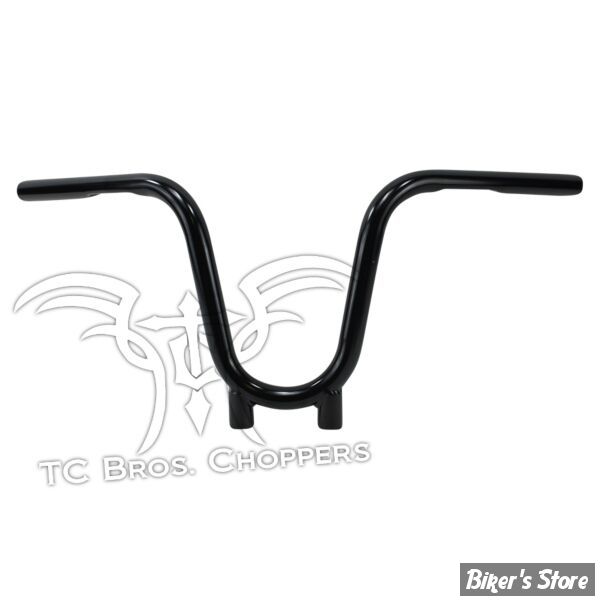 -  Guidon TC. BROS - TC BROS. 1" BOOTLEGGER HANDLEBAR - SANS EMPREINTES - NOIR - 101-0127