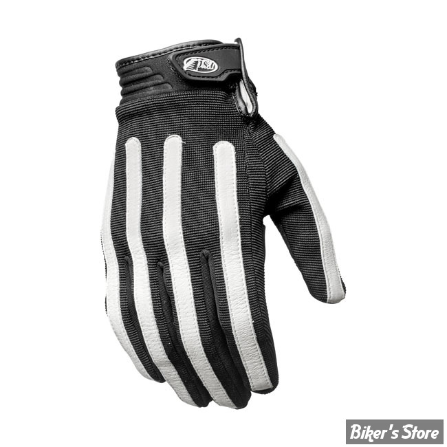 GANTS - ROLAND SAND DESIGN - RSD - TEXTILE - STRAND - NOIR / BLANC - TAILLE M