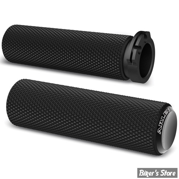 POIGNEES - ARLEN NESS - KNURLED FUSION - Noir - 07-325