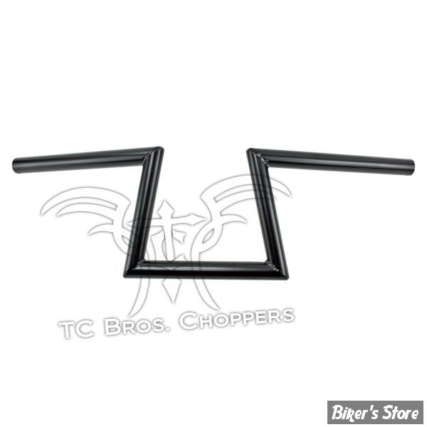 -  Guidon TC. BROS - TC BROS. 1" SLANT Z HANDLEBAR - SANS EMPREINTES - NOIR - 101-0131