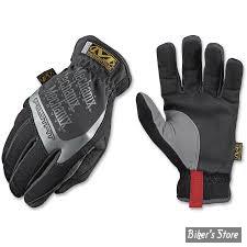 GANTS - MECHANIX - FAST FIT BLACK - COULEUR : NOIR - TAILLE S - HOMOLOGUE MECANIQUE ( HORS UTILISATION ROUTIERE DE LA MOTO)