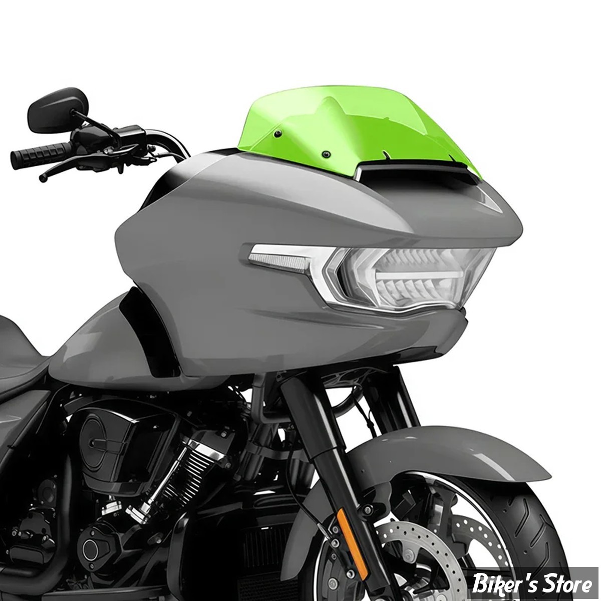 PARE BRISE - FLTRXSE 2023UP / FLTRX 2024UP - HAUTEUR 20.30CM / 8" - ZODIAC - SHARKNOSE -  COULEUR : VERT - 775335