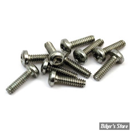 ECLATE L - PIECE N° 35 - VIS COMMUTATEUR DE GUIDON- OEM 2804W - Screw no 6-32 x 1/2 philips hd - LES 10 PIÈCES