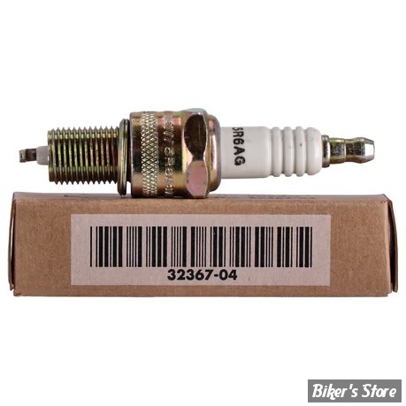 BOUGIE  5R6AG - HD GENUINE - OEM 32367-04 - GOLD - LA PIECE