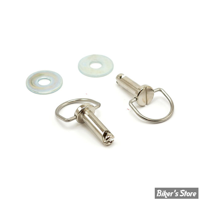 Kit de montage Trigger-Lock Memphis Fats/Slim et Sportshields, sans outil.  - Biker's Store