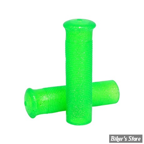 POIGNEES CAOUTCHOUC - ∅ 1" / 25,40MM - MCS - ANDERSON GLITTER - CAOUTCHOUC - VERT POMME
