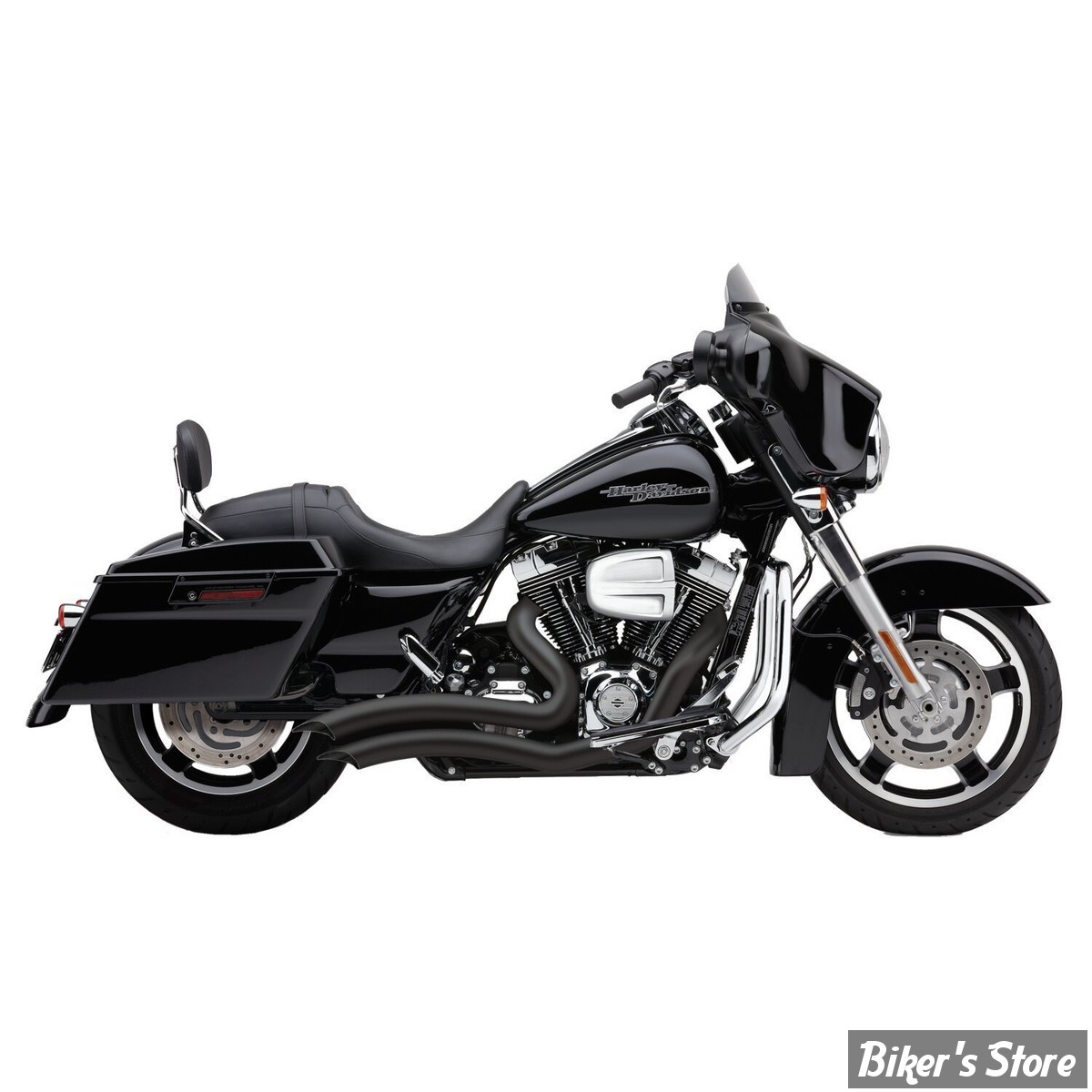 ECHAPPEMENT - COBRA - TOURING 17UP MILWAUKEE-EIGHT® - SPEEDSTER SHORT SWEPT - NOIR - 6231B