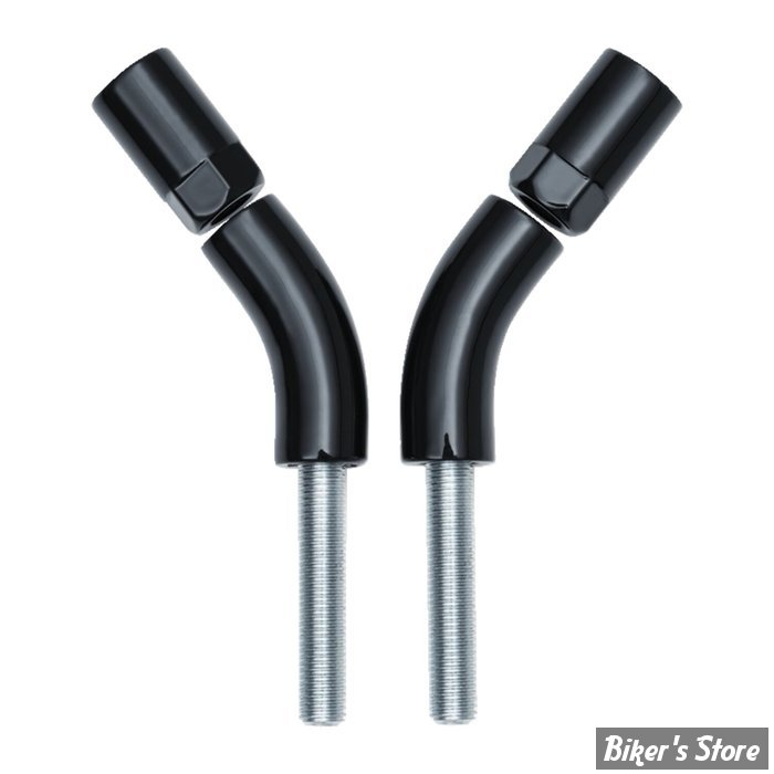 Adaptateurs / Prolongateurs Kuryakyn de tiges de rétros OEM - 1216 - NOIR