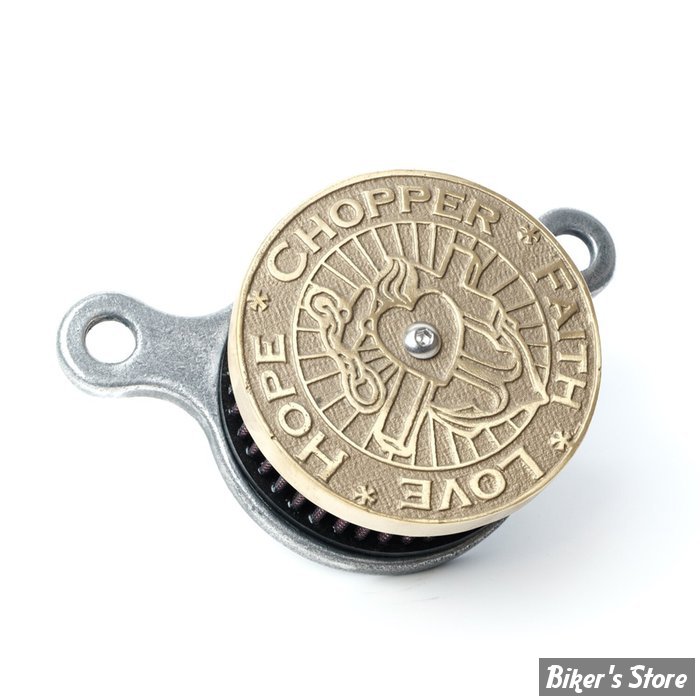 - FILTRE A AIR - WANNABE CHOPPERS - BIGTWIN 93/99 - WannaSucker 'CFLH' air cleaner - LAITON - MOT SDG 026