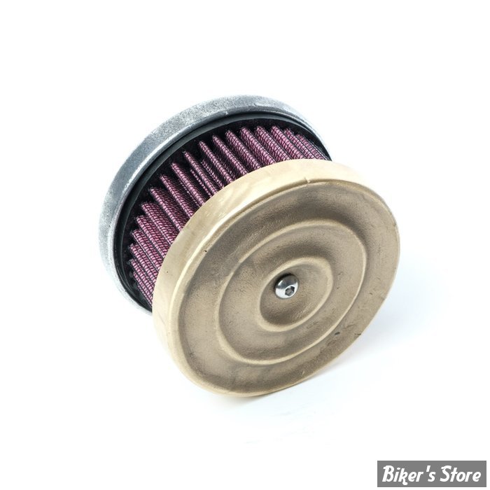 - FILTRE A AIR - WANNABE CHOPPERS - BIGTWIN 93/99 AVEC S&S SUPER E/G - WannaSucker 'Wave' air cleaner - LAITON - MOT SDG 036