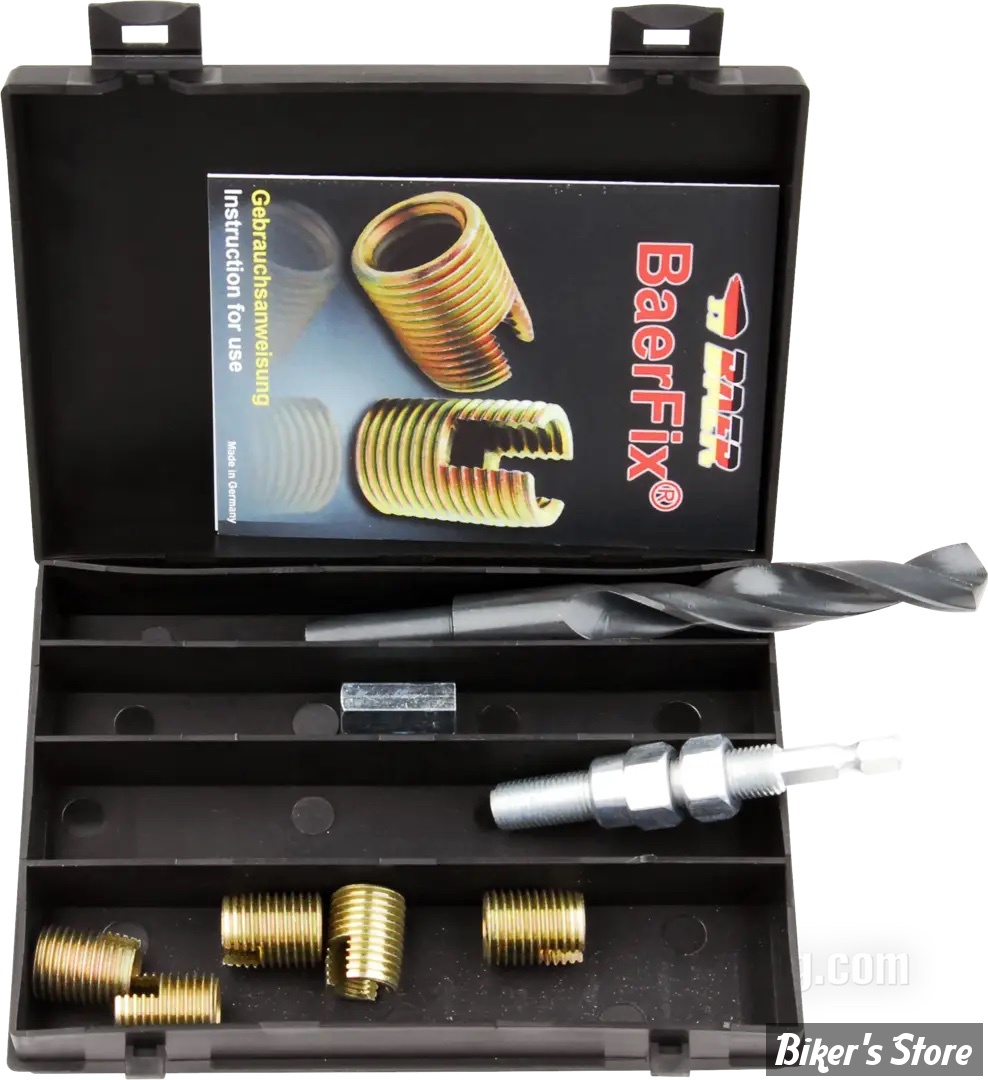 FILETAGE : 3/8"-24 - KIT DE RÉPARATION DE FILETAGE / HELICOIL - BAERFIX - 3/8-24