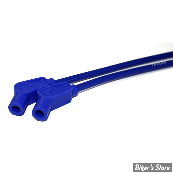 FILS DE BOUGIES - TOURING 09/16 - TAYLOR / SUMAX - 8MM - PRO WIRE - BLEU - 20636