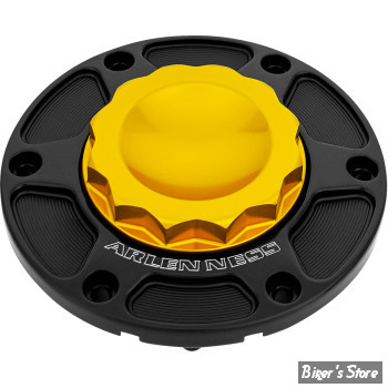 BOUCHON - TOURING 2024UP - OEM 61001120 - ARLEN NESS - 12-POINT GAS CAPS - GOLD - 701-016