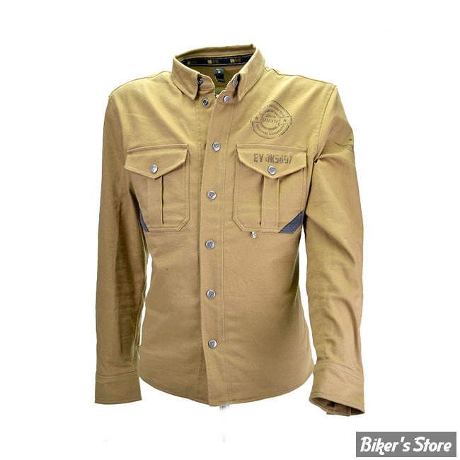 VESTE - BY CITY - SUV - OVERSHIRT - BEIGE - TAILLE 2XL