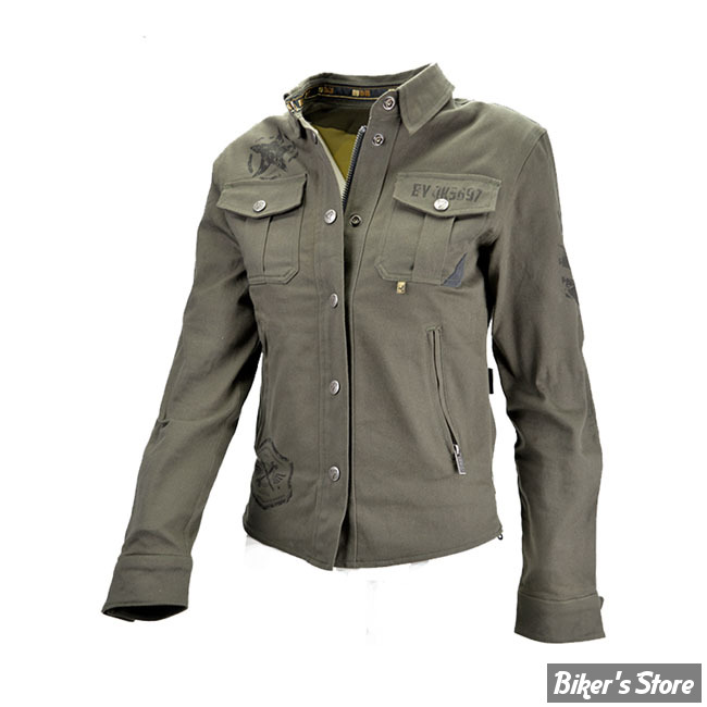 VESTE - BY CITY - SUV - OVERSHIRT - VERT - TAILLE S