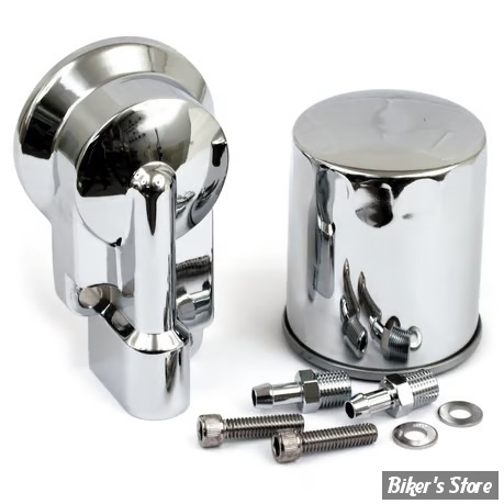 ECLATE A - PIECE N° 16 - SUPPORT DE FILTRE À HUILE - BIGTWIN 92/99 - CUSTOM - OEM 26378-92A / 26381-92A - CHROME