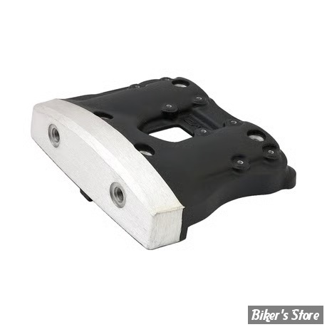 ECLATE D - PIECE N° 17 - COUVRES CULBUTEURS - BIG TWIN 84/99 - ESTEVES MOTORCYCLE DESIGN EMD - WTF SHOVEL STYLE ROCKER COVER - NOIR CUT - RC13/SH/SP - LA PIECE