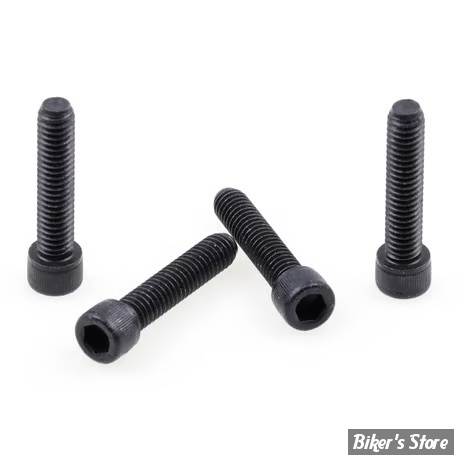 VISSERIE DE PLATINE DE RISERS - OEM 10200616 - 5/16-18 x 1 3/8" UNC - CULT WERK - NOIR - HD-BRO129