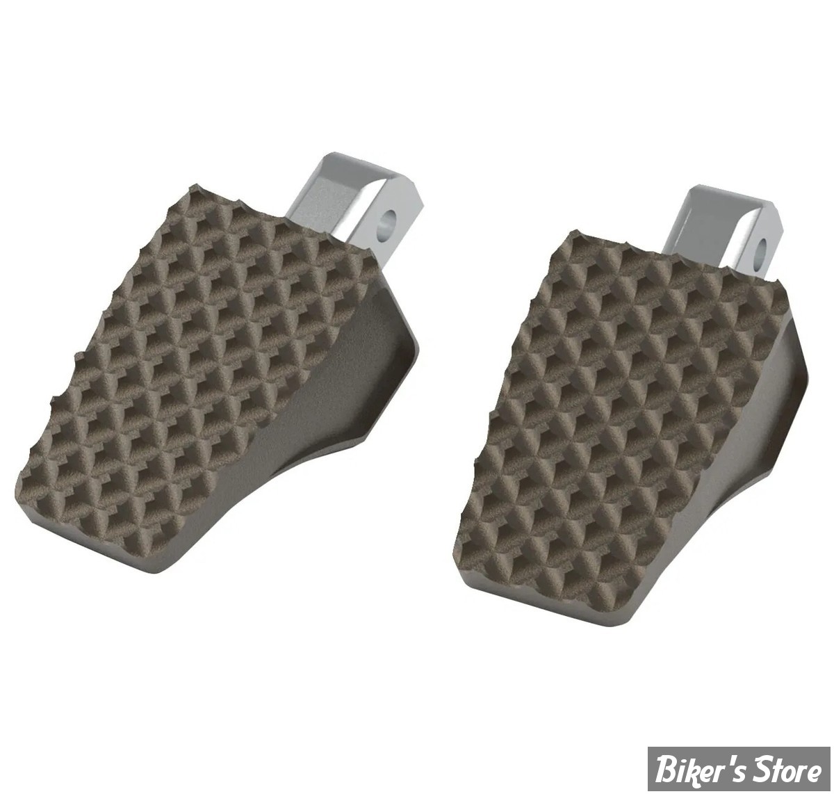 REPOSES PIEDS ARRIÈRE - L-A CHOPPERS - County Line Foot Pegs - FINITION : BRONZE - LA-P100-02Z