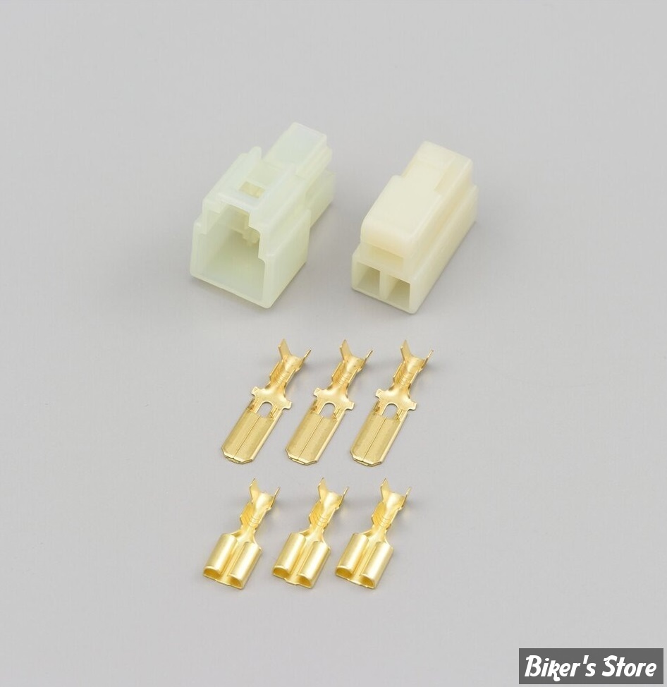 PRISE TYPE 250 connector kit - 3 BROCHES 