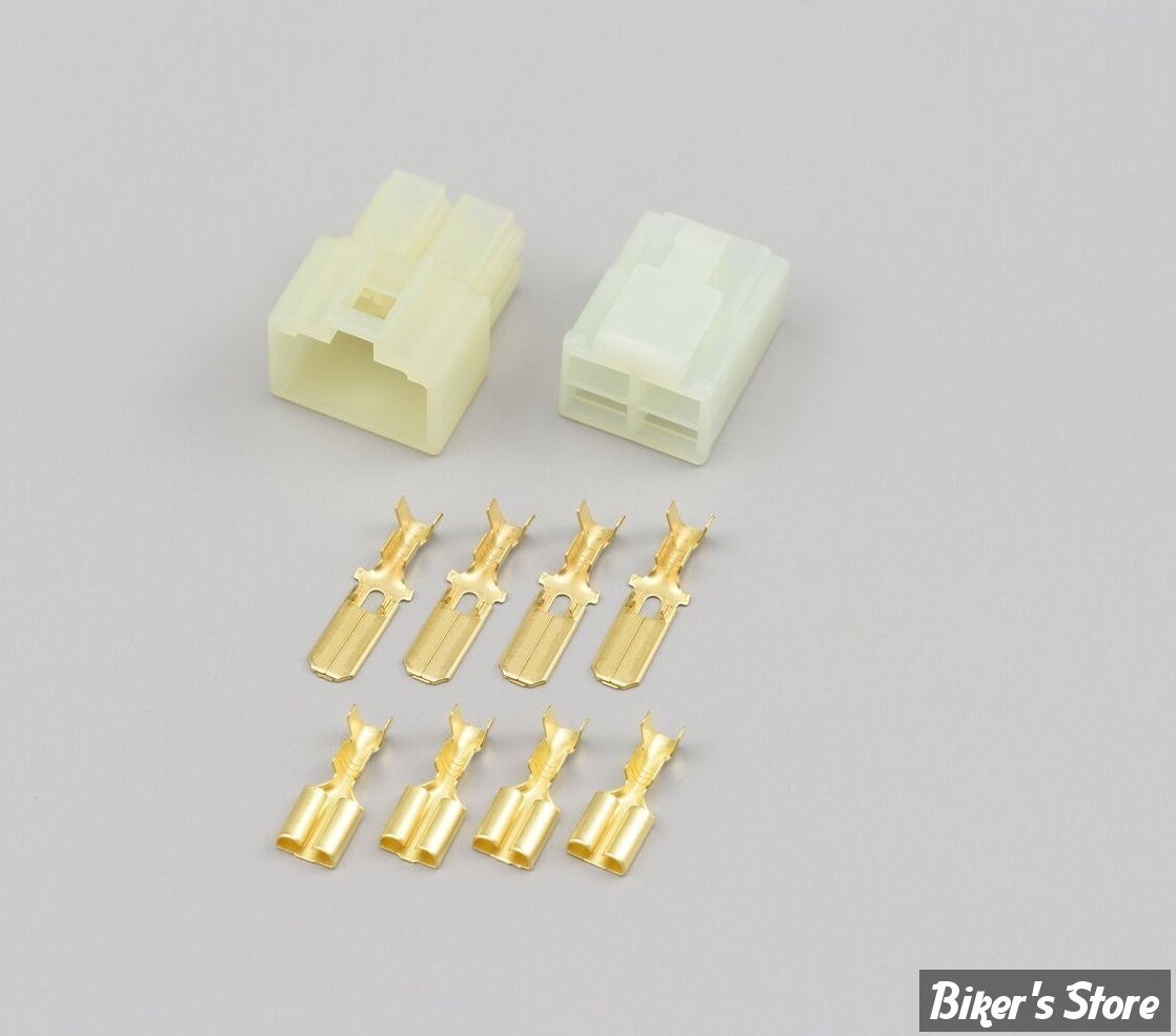 PRISE TYPE 250 connector kit - 4 BROCHES 