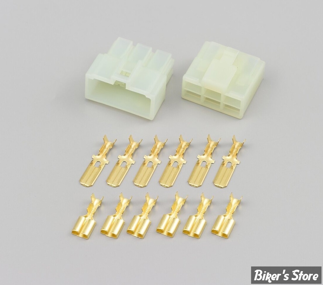 PRISE TYPE 250 connector kit - 6 BROCHES 