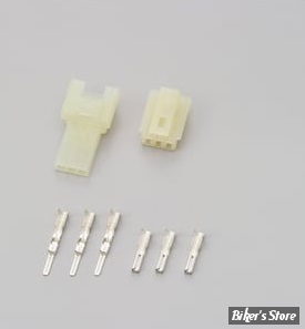 PRISE TYPE HM connector kit- 3 BROCHES 