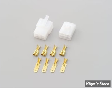 PRISE TYPE 250 connector kit - Reverse lock - 4 BROCHES 