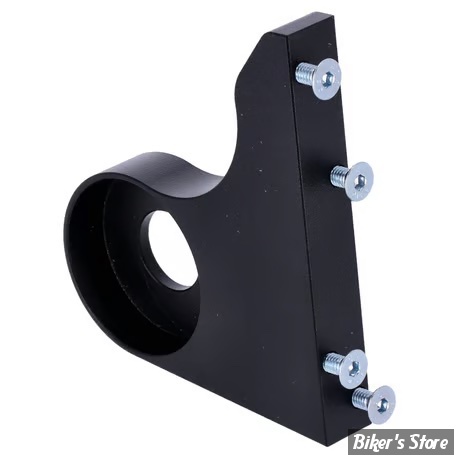 SUPPORT DE PLAQUE LATERALE - CPV - SOFTAIL 2008/2017 : SUPPORT SPÉCIFIQUE - NOIR - 0285B