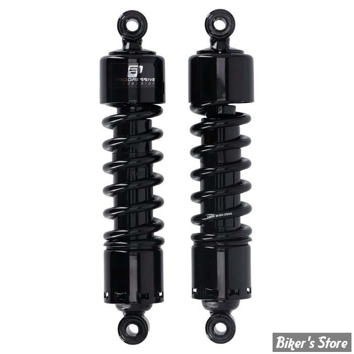 AMORTISSEURS - 12.5" / 31.75CM - PROGRESSIVE SUSPENSION - SERIE 412 - HEAVY DUTY - DYNA - NOIR - 974320