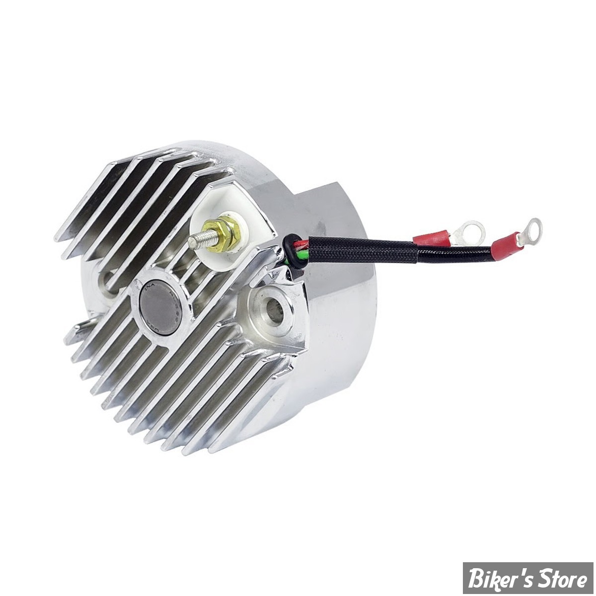 Régulateur End Bell - 12V - Generator 12v With built-in regulator - REGULATEUR - CHROME