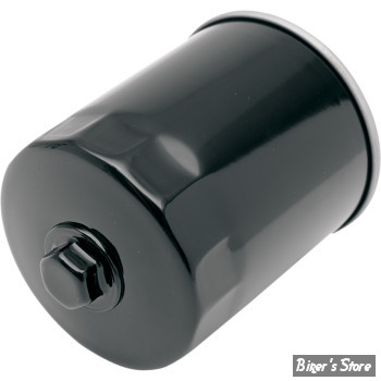 FILTRE A HUILE - 1340 ET SPORTSTER - DRAG SPECIALTIES - NOIR AVEC ECROU - 63796-77A ET 63805-80A - DRAG SPECIALTIES