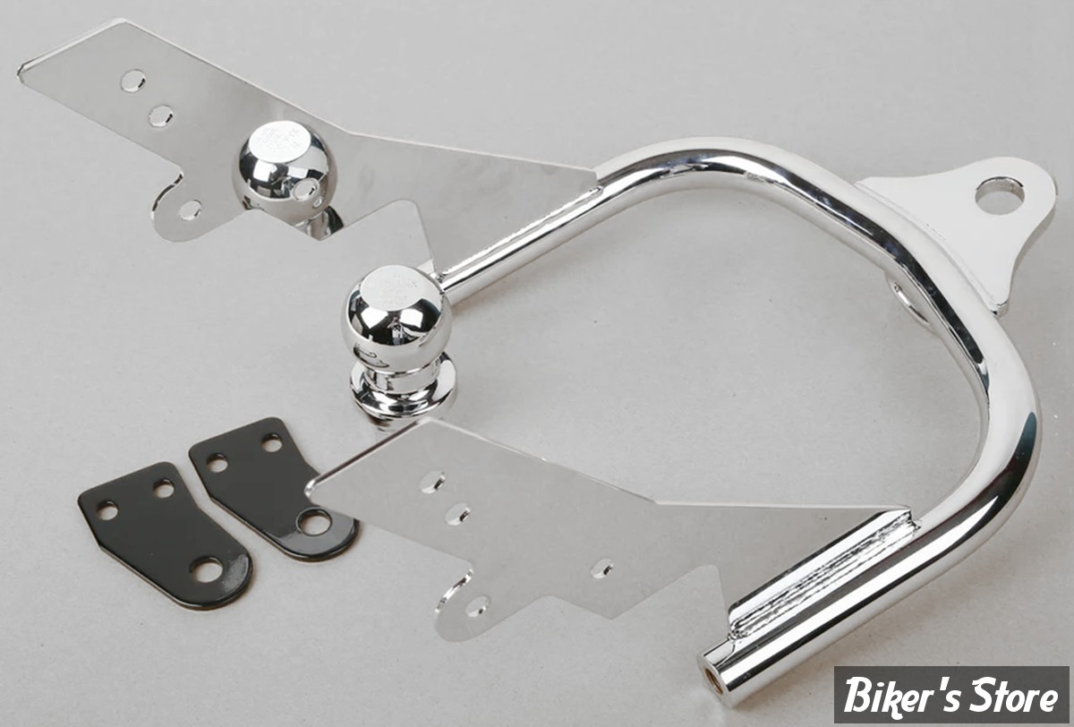 ATTACHE REMORQUE AVEC BOULE - ZODIAC - TOURING 80/08 - COULEUR : CHROME