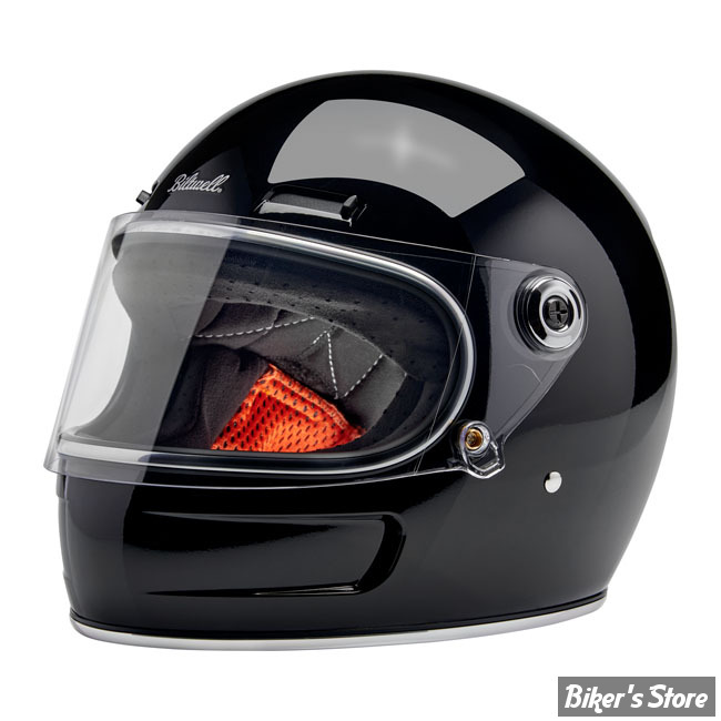 CASQUE INTEGRAL - BILTWELL - GRINGO SV / ECE R22.06 - NOIR BRILLANT / GLOSS BLACK - TAILLE XS