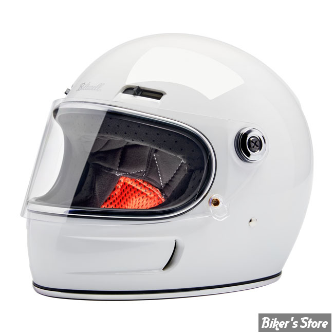 CASQUE INTEGRAL - BILTWELL - GRINGO SV / ECE R22.06 - BLANC BRILLANT / GLOSS WHITE - TAILLE XS