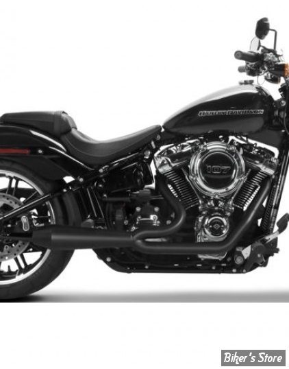 - ECHAPPEMENT - TWO BROTHERS RACING - SOFTAIL M8 FLFB / FXBR / FXDR - COMP-S 2/1 GEN II - NOIR - 005-4990199-B- 753188