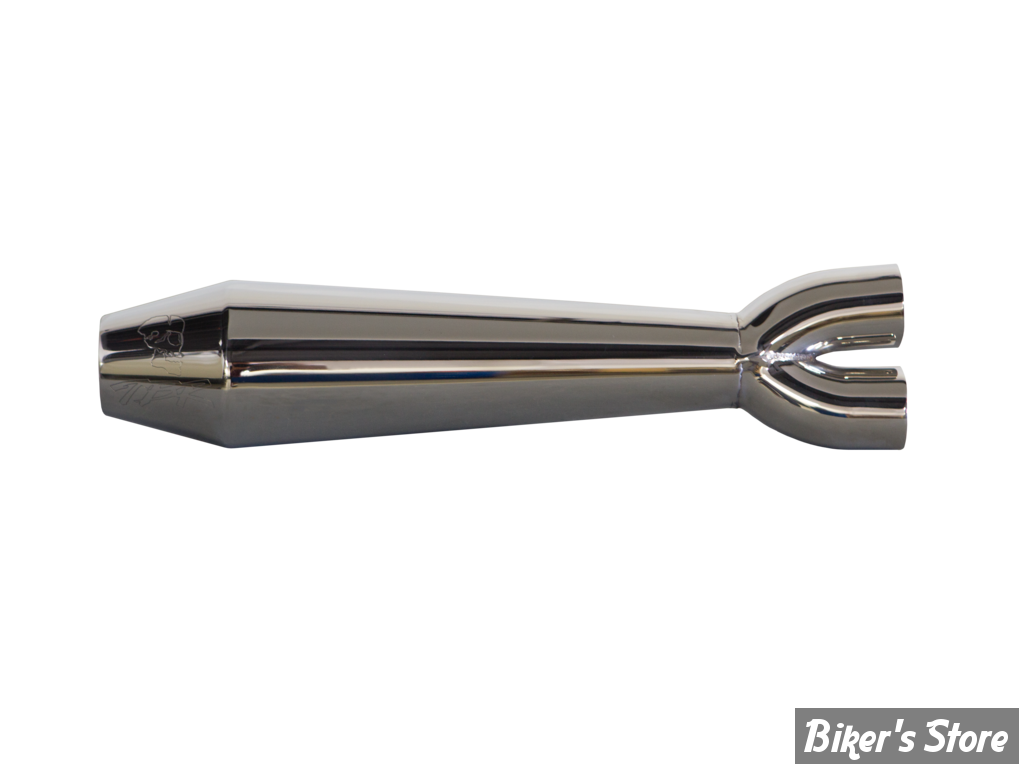 - ECHAPPEMENT - TWO BROTHERS RACING - SOFTAIL M8 FLFB / FXBR / FXDR - COMP-S 2/1 GEN II - POLI - 005-4990199-P- 753189