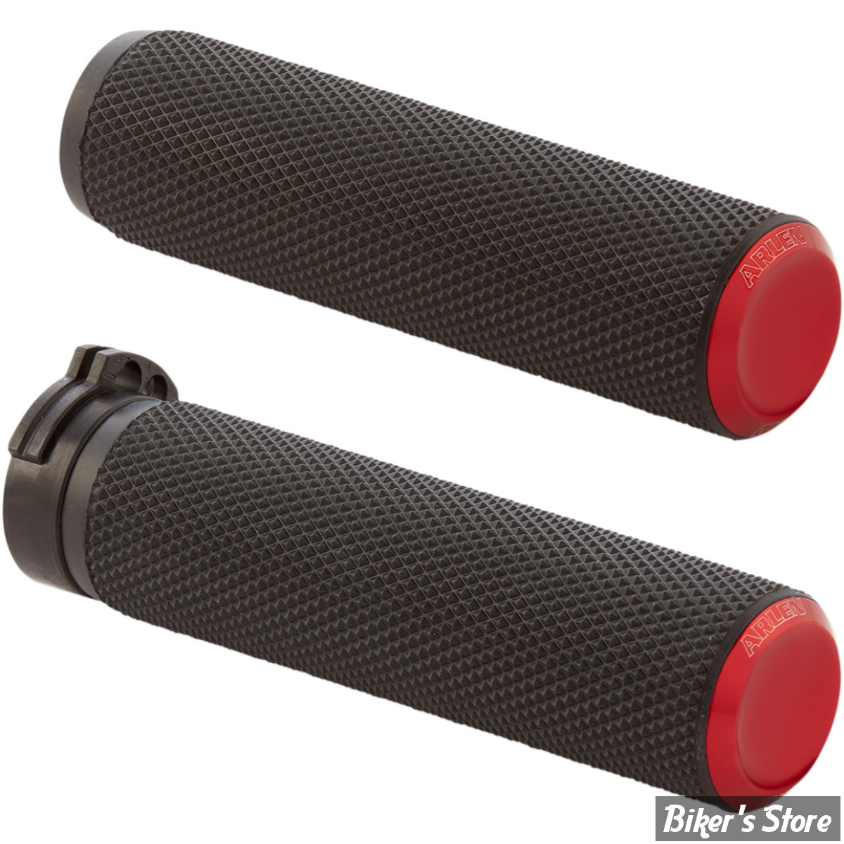 POIGNEES - ARLEN NESS - KNURLED FUSION - ROUGE - 07-336