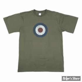 TEE-SHIRT - FOSTEX - RAF - VERT - TAILLE M