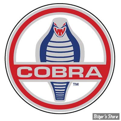 Plaque métal Cobra 50 ème anniversaire - Cadeau passion voiture de sport