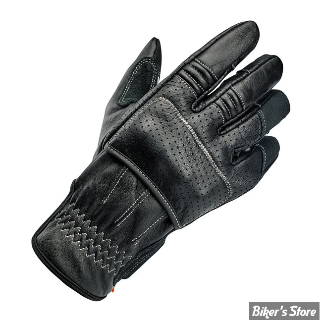 GANTS - BILTWELL - BORREGO CE APPR - COULEUR : NOIR/CIMENT - TAILLE S