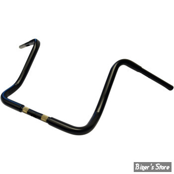 - GUIDON APEHANGER - GUIDON LA CHOPPERS - TOURING APE HANGER - 1" 1/4 - HAUTEUR : 14" - NOIR MAT - LA-7321-14M