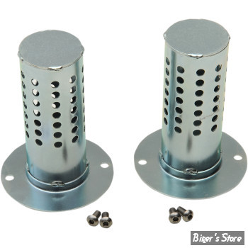 CHICANE D'ECHAPPEMENT - KHROME WERKS : POUR SILENCIEUX 4.5" HP-Plus - Plug Insert for 4-1/2" HP-Plus® Slip-On Muffler - 202713P