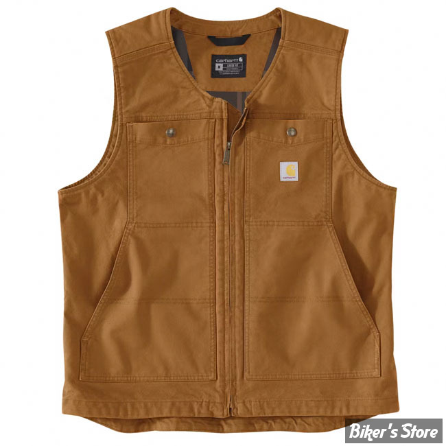 GILET SANS MANCHE - CARHARTT - Montana Duck vest - MARRON - TAILLE M