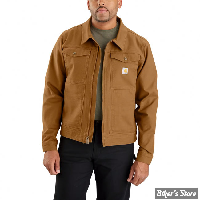 - VESTE - CARHARTT - Duck Relaxed Fit jacket - MARRON - TAILLE L