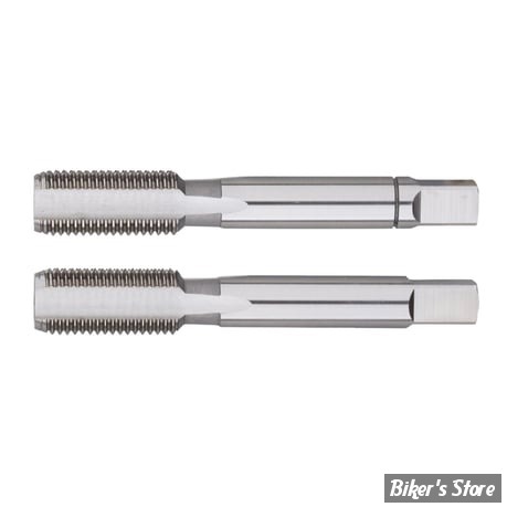 TARAUD 7/16" - 20 - PROFILÉ CARRÉ : 6.2MM - Rotec, HSS Hand tap set, 2 pcs, DIN 2181, UNF 7/16"-20 - 308.0020