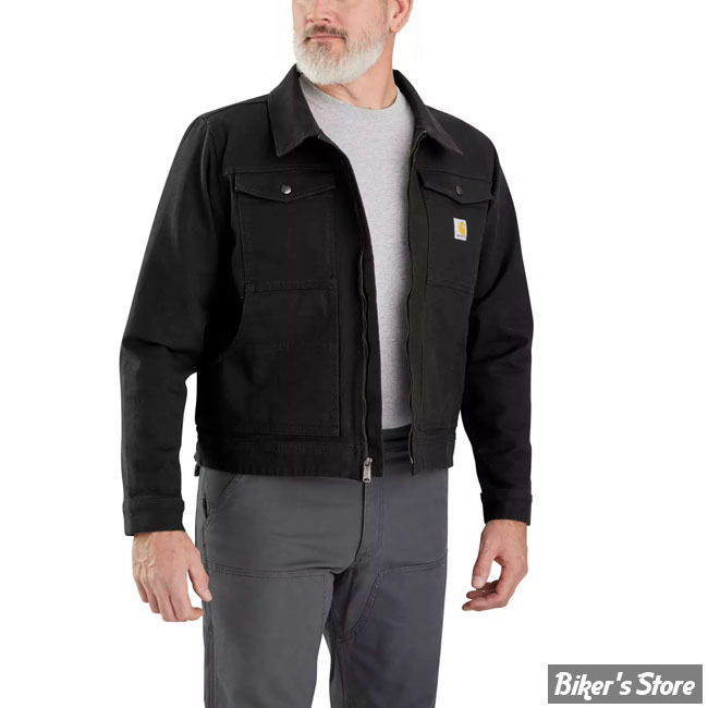 - VESTE - CARHARTT - Duck Relaxed Fit jacket - BLACK - TAILLE XL
