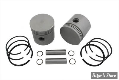 ECLATE G - PIECE N° 02 - OEM 22251-52A / 27719-52 / 22582-52 - PISTON KIT SPORTSTER K 52/56 - COTE : +0.020" - V-TWIN